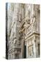 Detail of the Duomo (Cathedral), Milan, Lombardy, Italy, Europe-Yadid Levy-Stretched Canvas