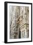 Detail of the Duomo (Cathedral), Milan, Lombardy, Italy, Europe-Yadid Levy-Framed Photographic Print