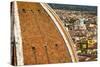 Detail of The Duomo dome from Giotto's Bell Tower, Florence, Tuscany, Italy-Russ Bishop-Stretched Canvas