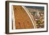 Detail of The Duomo dome from Giotto's Bell Tower, Florence, Tuscany, Italy-Russ Bishop-Framed Photographic Print