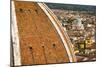 Detail of The Duomo dome from Giotto's Bell Tower, Florence, Tuscany, Italy-Russ Bishop-Mounted Photographic Print