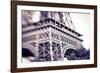 Detail of the Eiffel Tower. Paris, France-Russ Bishop-Framed Photographic Print