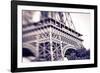 Detail of the Eiffel Tower. Paris, France-Russ Bishop-Framed Photographic Print