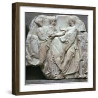 Detail of the Elgin Marbles, 5th century BC-Phidias-Framed Giclee Print