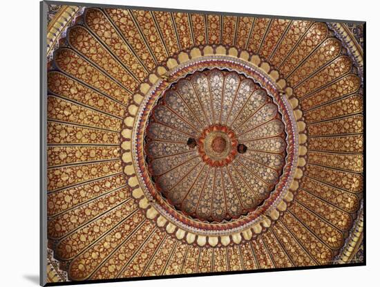 Detail of the Exquisitely and Finely Gilded Domed Ceiling in the Public Reception Hall-John Henry Claude Wilson-Mounted Photographic Print