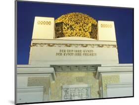 Detail of the Exterior of the Dome of the Art Nouveau Secession Building, Vienna, Austria-Richard Nebesky-Mounted Photographic Print