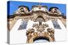 Detail of the Facade of Nossa Senhora Do Carmo Church-Gabrielle and Michel Therin-Weise-Stretched Canvas