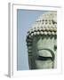 Detail of the Face of the Great Buddha of Kamakura-null-Framed Photographic Print