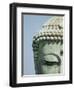 Detail of the Face of the Great Buddha of Kamakura-null-Framed Photographic Print