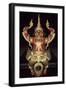 Detail of the Figure-Head and of the Wooden Decorations on the Bow of a Royal Boat in Bangkok-null-Framed Giclee Print