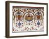 Detail of the Fine Wall Paintings, the City Palace, Jaipur, Rajasthan State, India-John Henry Claude Wilson-Framed Photographic Print
