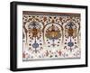 Detail of the Fine Wall Paintings, the City Palace, Jaipur, Rajasthan State, India-John Henry Claude Wilson-Framed Photographic Print