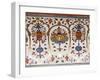 Detail of the Fine Wall Paintings, the City Palace, Jaipur, Rajasthan State, India-John Henry Claude Wilson-Framed Photographic Print