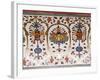 Detail of the Fine Wall Paintings, the City Palace, Jaipur, Rajasthan State, India-John Henry Claude Wilson-Framed Photographic Print