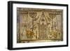 Detail of the Floor Depicting the Holy Ark Flanked by Candelabras, Lions and Birds-null-Framed Giclee Print