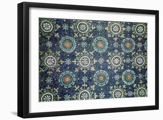 Detail of the Floral Decoration from the Vault-Byzantine-Framed Giclee Print