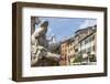 Detail of the Fountain of the Four Rivers, Piazza Navona, Rome, Lazio, Italy-James Emmerson-Framed Photographic Print