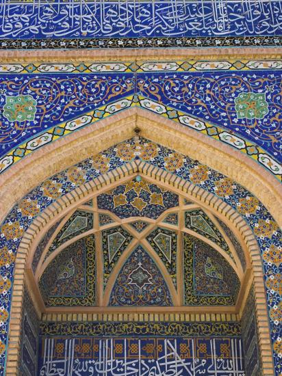 'Detail of the Friday Mosque (Masjet-E Jam), Herat, Afghanistan ...
