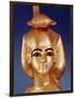 Detail of the Goddess Selket from the Canopic Shrine, from the Tomb of Tutankhamun-Egyptian 18th Dynasty-Framed Premium Giclee Print