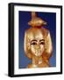 Detail of the Goddess Selket from the Canopic Shrine, from the Tomb of Tutankhamun-Egyptian 18th Dynasty-Framed Giclee Print