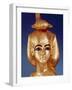 Detail of the Goddess Selket from the Canopic Shrine, from the Tomb of Tutankhamun-Egyptian 18th Dynasty-Framed Giclee Print