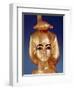 Detail of the Goddess Selket from the Canopic Shrine, from the Tomb of Tutankhamun-Egyptian 18th Dynasty-Framed Giclee Print