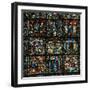 Detail of the Great West Window of Chartres Cathedral, 12th Century-CM Dixon-Framed Photographic Print