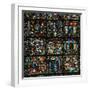 Detail of the Great West Window of Chartres Cathedral, 12th Century-CM Dixon-Framed Photographic Print