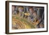 Detail of the Heavenly Choir, from Madonna and Child-Hans Fries-Framed Giclee Print