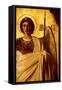Detail of the Iconostasis Depicting the Archangel St. Michael, 1861-Evgraf Sorokine-Framed Stretched Canvas