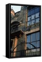 Detail of the Ironwork of the North Facade, Built 1897-99-Charles Rennie Mackintosh-Framed Stretched Canvas