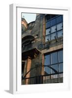 Detail of the Ironwork of the North Facade, Built 1897-99-Charles Rennie Mackintosh-Framed Giclee Print