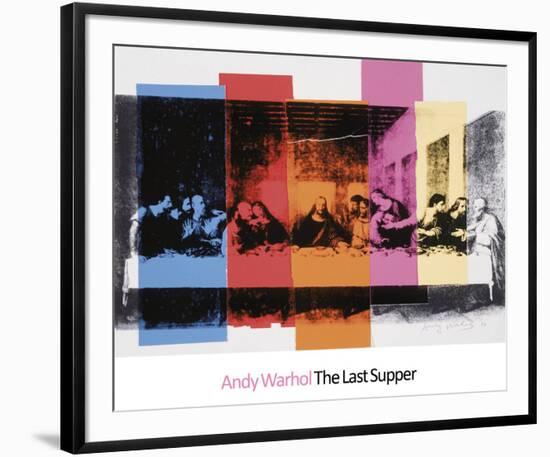 Detail of the Last Supper, 1986-Andy Warhol-Framed Art Print