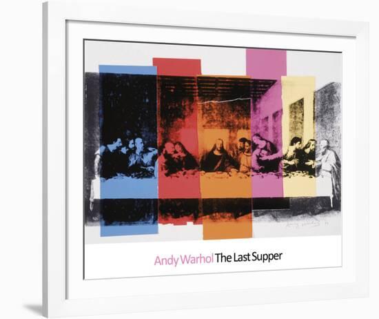 Detail of the Last Supper, 1986-Andy Warhol-Framed Art Print