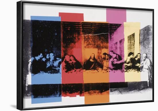 Detail of The Last Supper, 1986-Andy Warhol-Framed Art Print