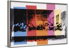 Detail of The Last Supper, 1986-Andy Warhol-Framed Art Print