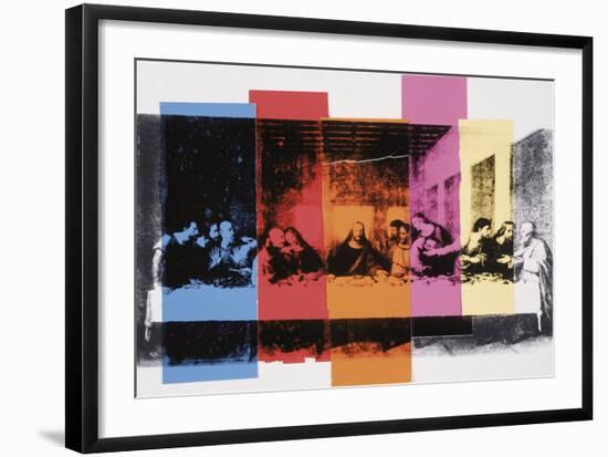 Detail of The Last Supper, 1986-Andy Warhol-Framed Art Print