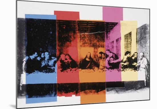 Detail of The Last Supper, 1986-Andy Warhol-Mounted Art Print