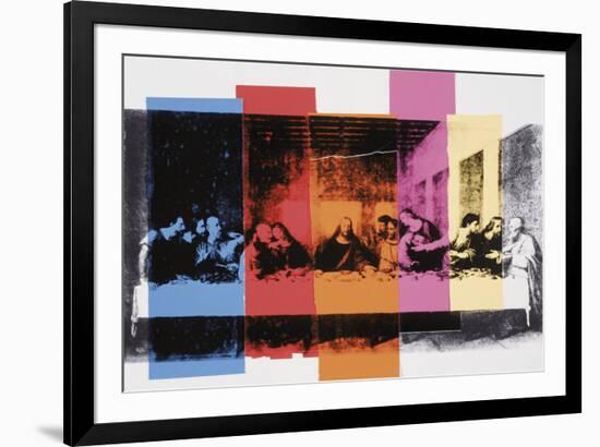 Detail of The Last Supper, 1986-Andy Warhol-Framed Art Print