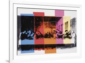 Detail of The Last Supper, 1986-Andy Warhol-Framed Art Print