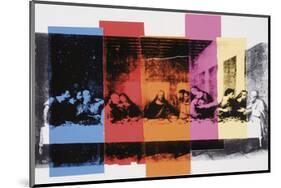 Detail of the Last Supper, c.1986-Andy Warhol-Mounted Art Print