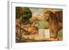 Detail of the Lion of St. Mark, 1516-Vittore Carpaccio-Framed Giclee Print