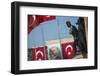 Detail of the Monument of the Republic in Taksim Square.-Jon Hicks-Framed Photographic Print