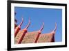 Detail of the Multi Tiered Roof of the National Museum Building in Phnom Penh, Cambodia-null-Framed Giclee Print