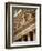 Detail of the New York Stock Exchange Facade, Manhattan, New York City, USA-Nigel Francis-Framed Photographic Print