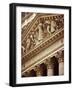 Detail of the New York Stock Exchange Facade, Manhattan, New York City, USA-Nigel Francis-Framed Photographic Print