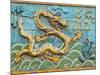 Detail of the Nine Dragons Screen, Palace of Tranquility and Longevity, Forbidden City, Beijing, Ch-Neale Clark-Mounted Photographic Print
