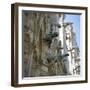 Detail of the north side of Notre Dame, 12th century-Unknown-Framed Photographic Print