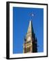 Detail of the Peace Tower, Ottawa, Ontario, Canada-Walter Bibikow-Framed Premium Photographic Print