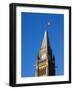 Detail of the Peace Tower, Ottawa, Ontario, Canada-Walter Bibikow-Framed Photographic Print